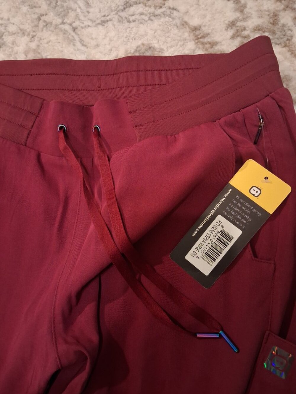 WonderWink scrub pants women's size -S - Picture 2 of 4
